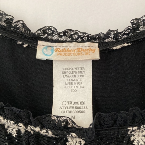 Sz M ModCloth Empire Waist Dress - Picture 3 of 5